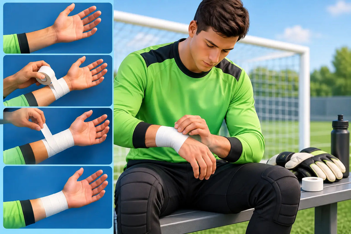 How to Tape Goalkeeper Wrists Securely for Play