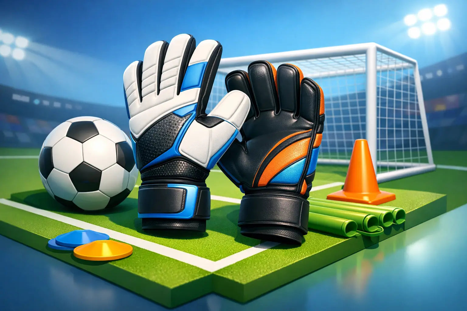 Durable Goalkeeper Gloves for Training