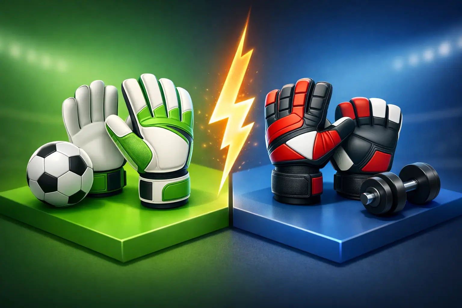 Match Gloves vs Training Gloves Explained