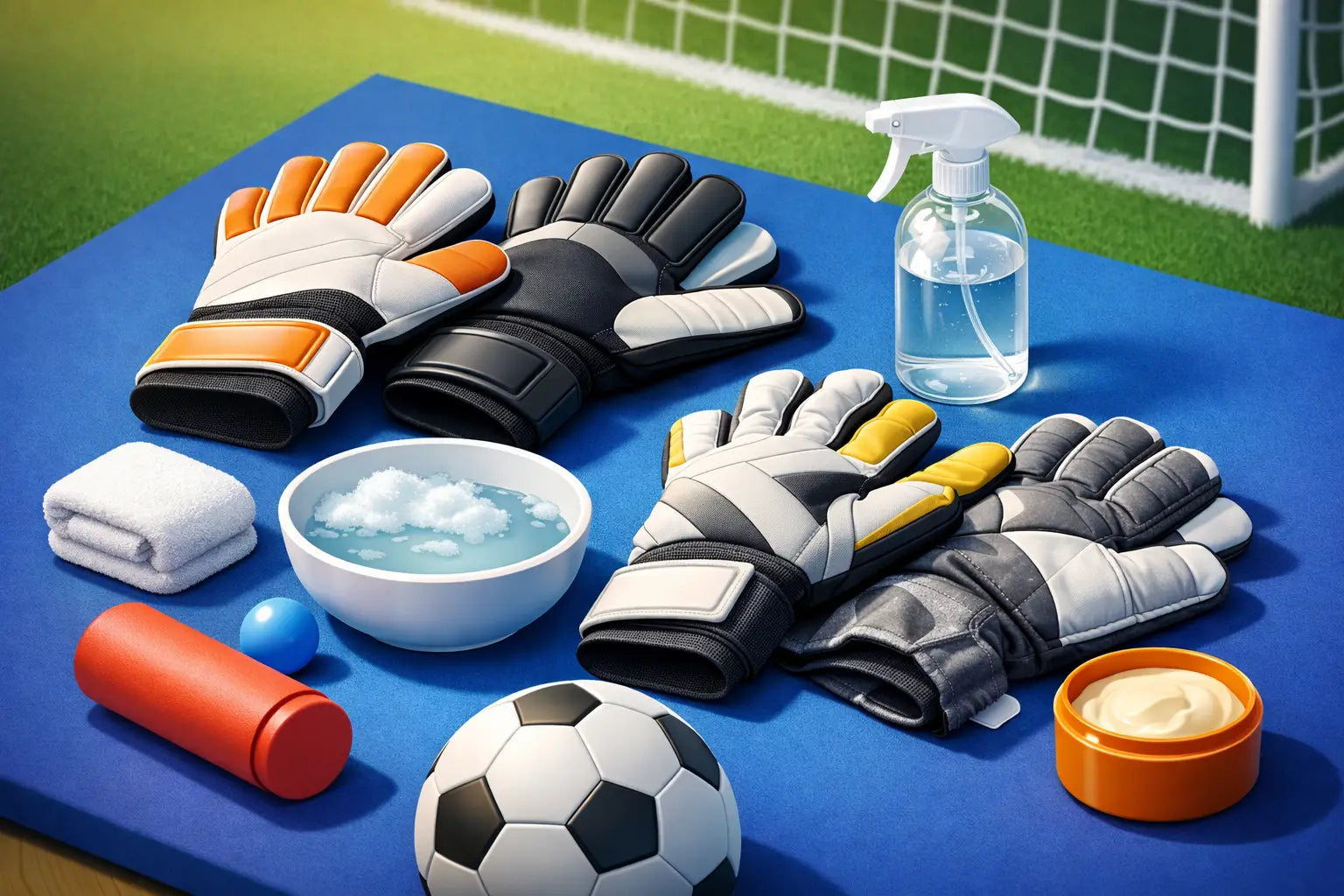 How to Break In Goalkeeper Gloves Right
