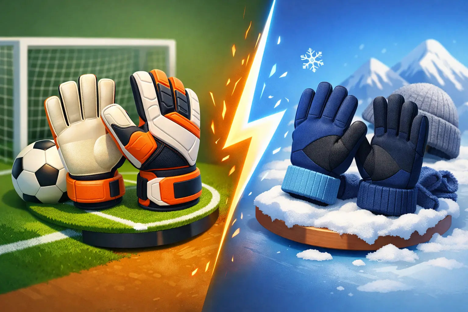 Goalkeeper Gloves vs Regular Gloves
