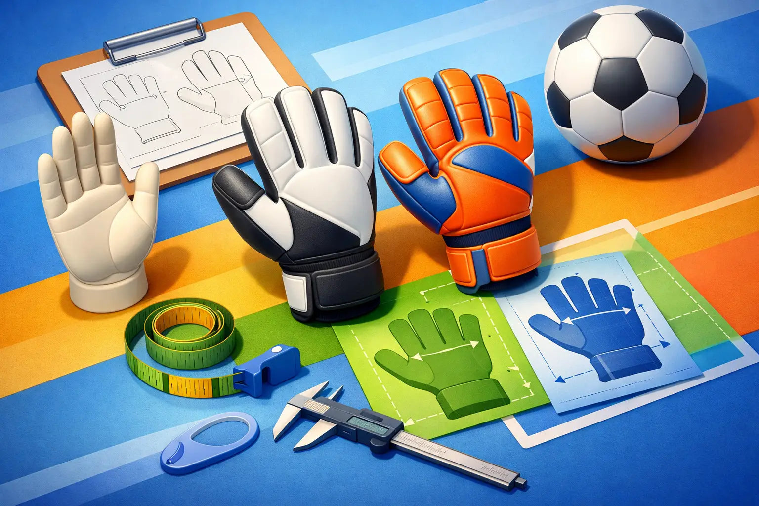 Goalkeeper Glove Sizing Guide That Fits