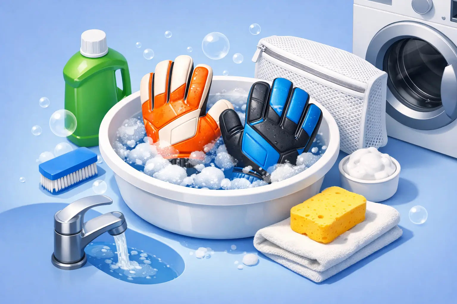 How to Wash Goalkeeper Gloves Properly