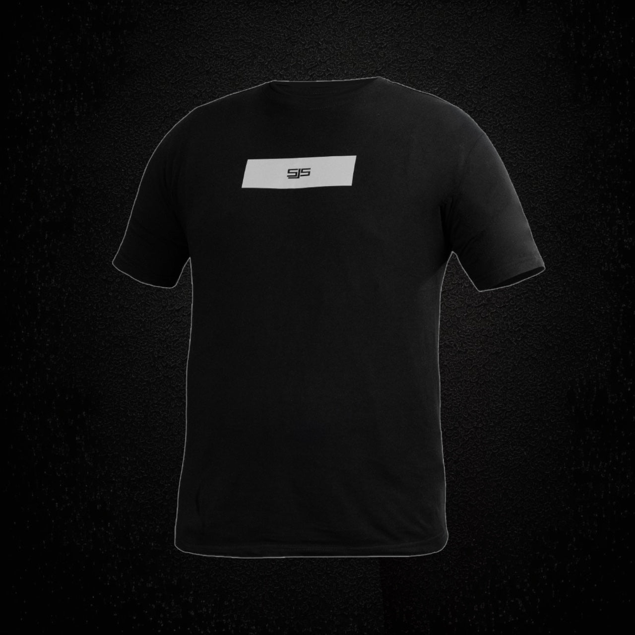BLOCK REFLECTIVE T-SHIRT - BLACK
